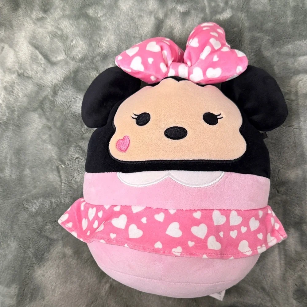 Squishmallows Pink and Black Stuffed Animal